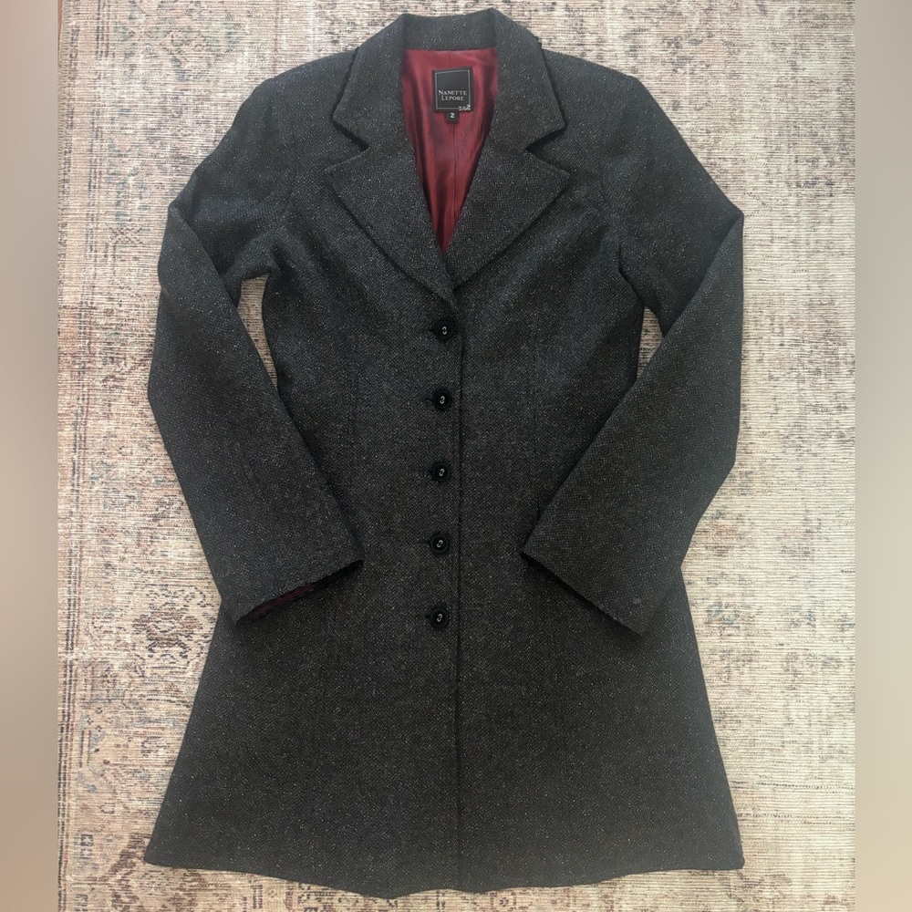 Nanette Lepore Women's  Blend Wool Coat